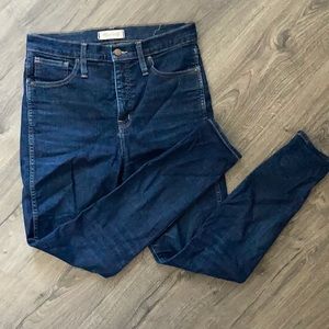 Madewell 10” High Rise Skinny Jeans